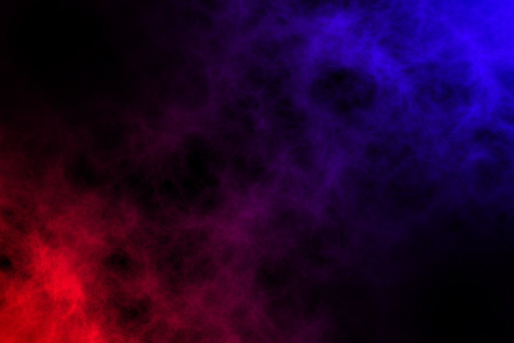 Red and Blue Gradient Background with Liquid Smoke